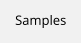 Samples